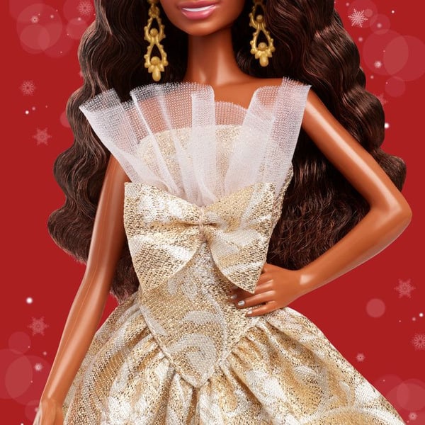 Barbie - God Jul-docka - Brunettdocka - JBH96