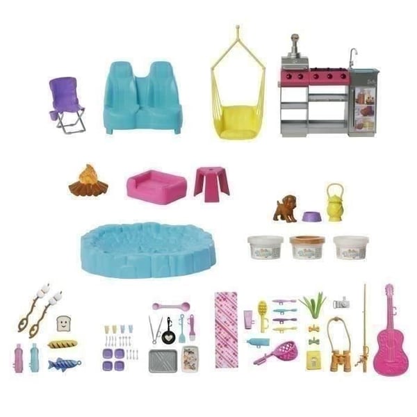 Barbie - Drömhusbilslekset med över 60 tillbehör - Barbie - HRJ78
