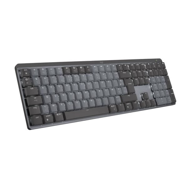 Logitech - Trådlöst tangentbord - MX - Mekaniskt - Prestanda Bakgrundsbelyst - Grafit