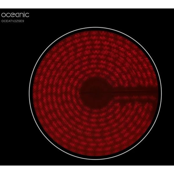 OCEANIC - Domino keramisk kogeplade - 2900W