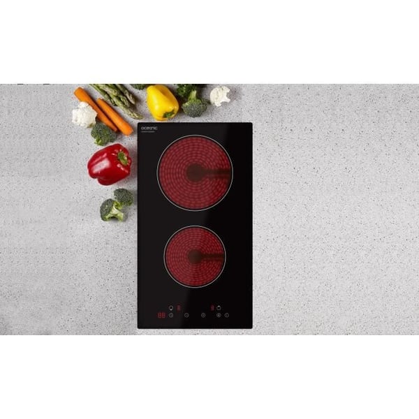 OCEANIC - Domino keramisk kogeplade - 2900W