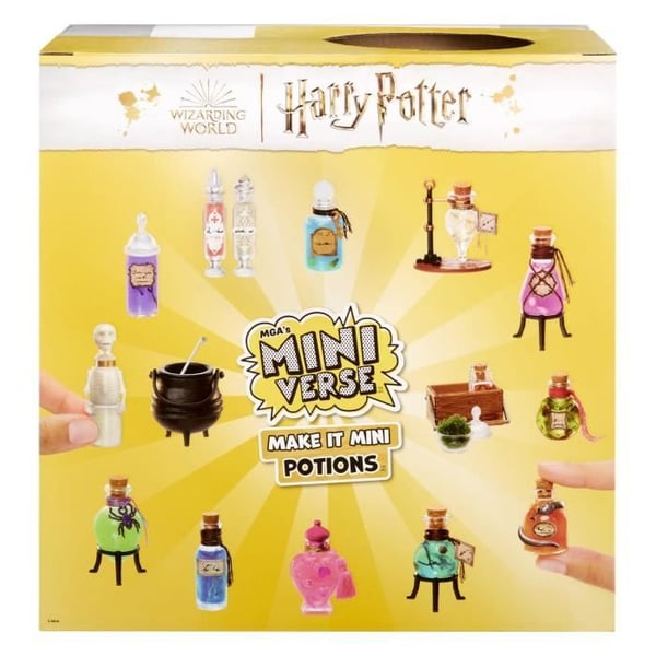 Miniverse - Harry Potter - T�ydellinen laatikko, jossa on 15 luotavaa minijuomaa - Luova vapaa-ajan peli - 8-vuotiaat ja sit� vanhemmat - Ei sy�t�v�