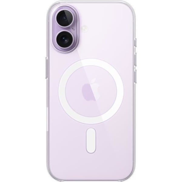 APPLE iPhone 17 - Gennemsigtigt cover med MagSafe