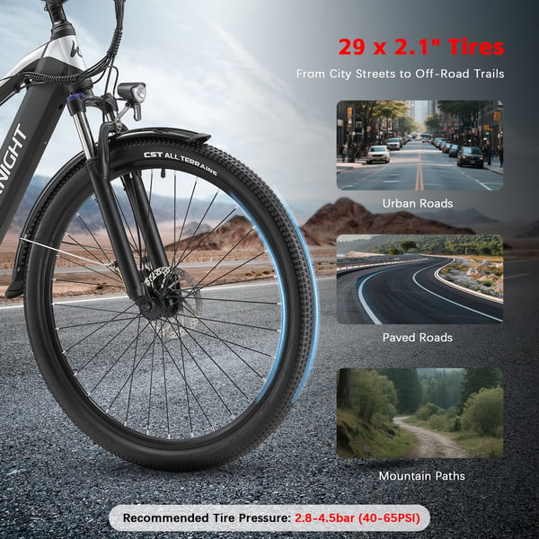 Elcykel HALO KNIGHT H02, 48V 750W 16Ah, 21-växlad, Svart