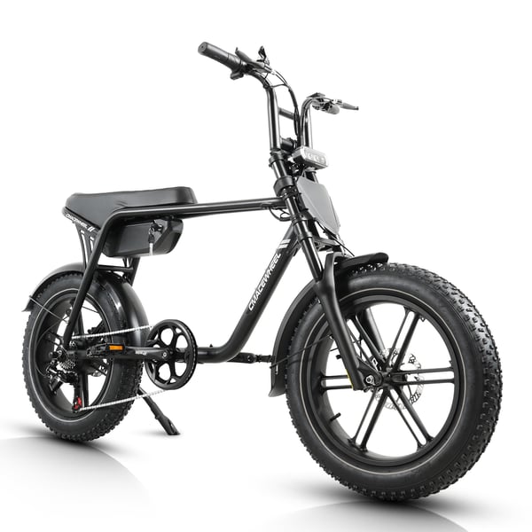Sähköinen Fatbike Cmacewheel K20, 48V 18Ah irrotettava akku, musta