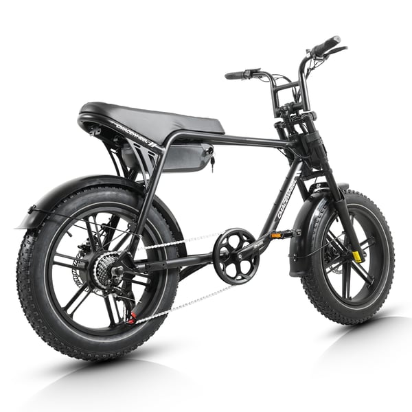 Sähköinen Fatbike Cmacewheel K20, 48V 18Ah irrotettava akku, musta
