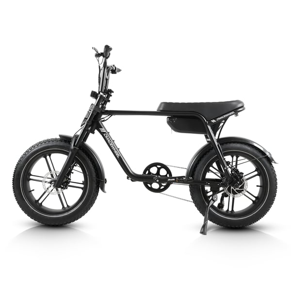 Sähköinen Fatbike Cmacewheel K20, 48V 18Ah irrotettava akku, musta