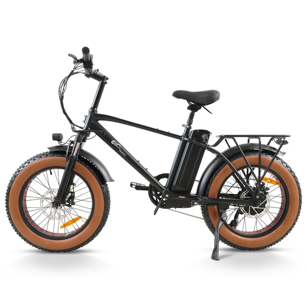 El-mountainbike CMACEWHEEL T20, 20", 750W 48V 17Ah, svartgrå