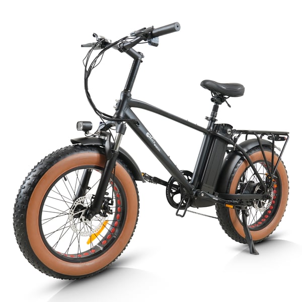 El-mountainbike CMACEWHEEL T20, 20", 750W 48V 17Ah, svartgrå