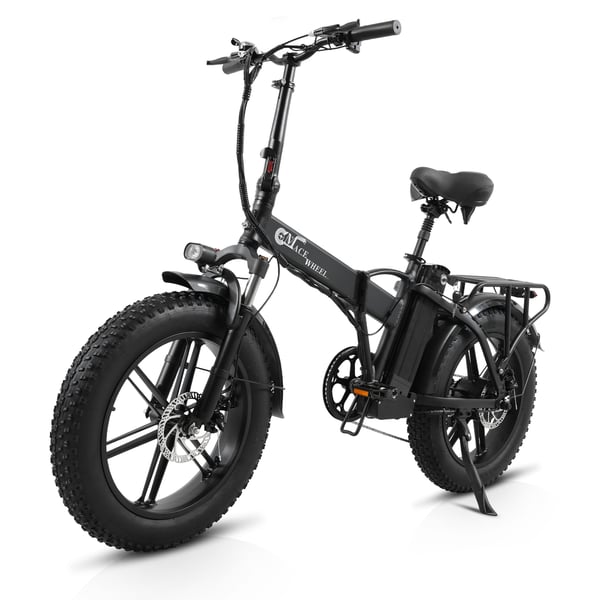 Sammenklappelig elektrisk fatbike CMACEWHEEL GW20, 750W 18Ah, sort