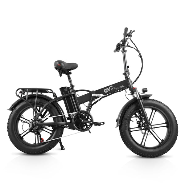 Sammenklappelig elektrisk fatbike CMACEWHEEL GW20, 750W 18Ah, sort