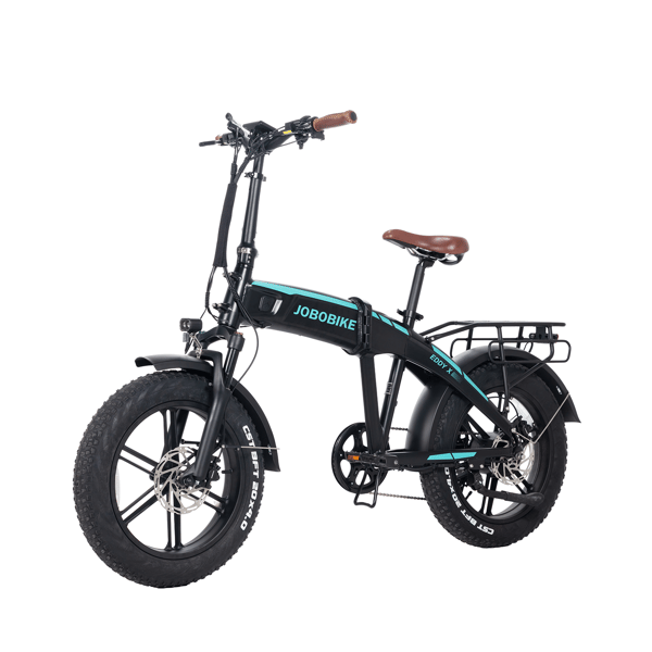 JOBOBIKE Eddy X kokoontaitettava fatbike-sähköpyörä, musta