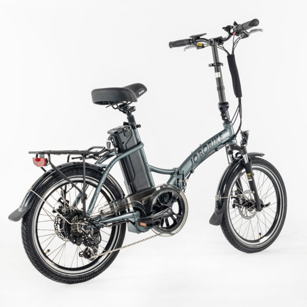 JOBOBIKE Sam kevyt kokoontaitettava sähkökaupunkipyörä, harmaa