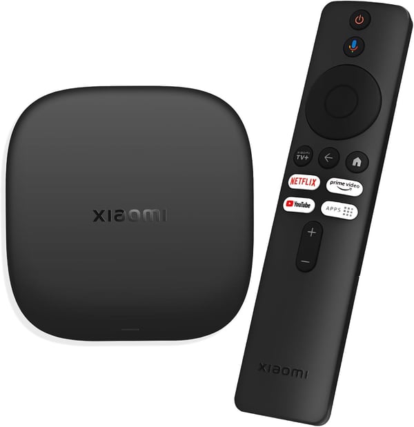 Xiaomi Mi TV Box S 3:e generationen – TV Box 4K Ultra HD, 2 GB RAM, 32 GB ROM, Google TV, Bluetooth 5.2