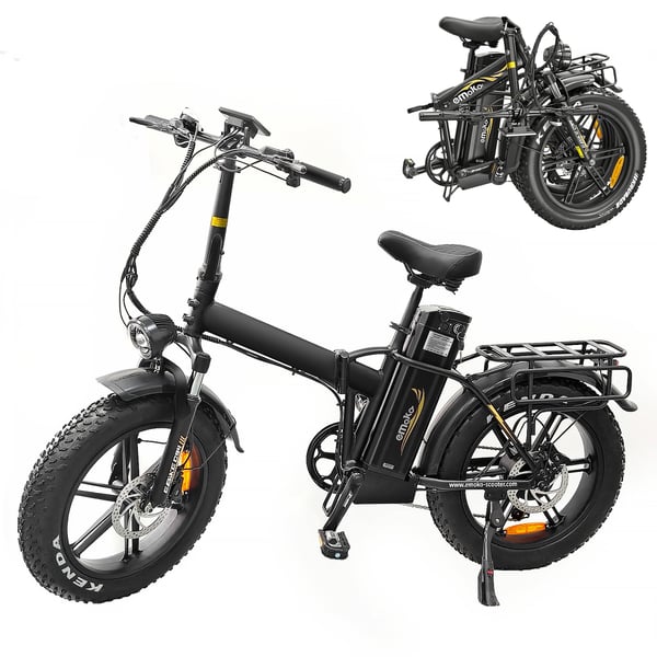 EMOKO C94 20'' foldbar elcykel, 750W motor, maks. 50 km/t, 35AH batteri, 7 gear, hydrauliske bremser, rækkevidde 130-150 km