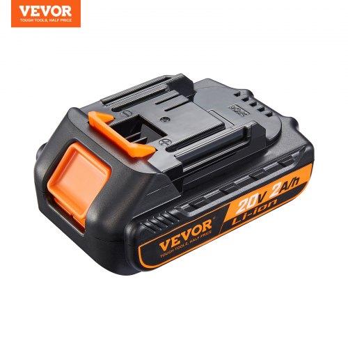 Batteripakke, 20V 2.0Ah lithium-ion højkapacitets erstatning, 115.8x74.8x50.7 mm