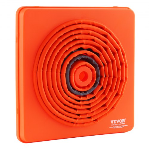 Sikkerhedskegler, Sammenklappelige Trafikkegler 29,5x29,5x70 cm, Orange, Reflekterende, Sæt af 4