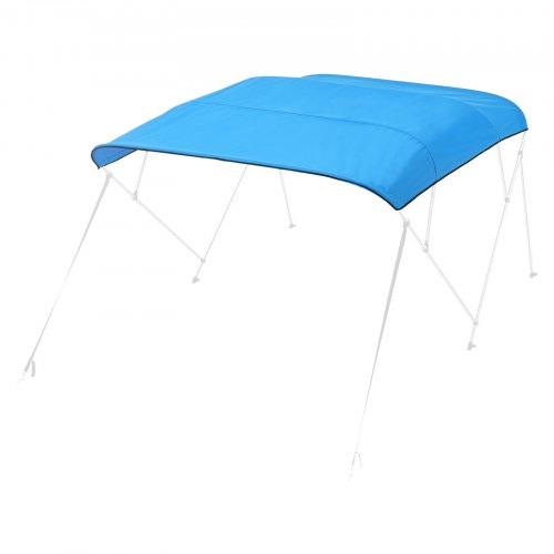 Båd Bimini Top udskiftningskaleche, 244x231-244 cm, Blå, Polyester