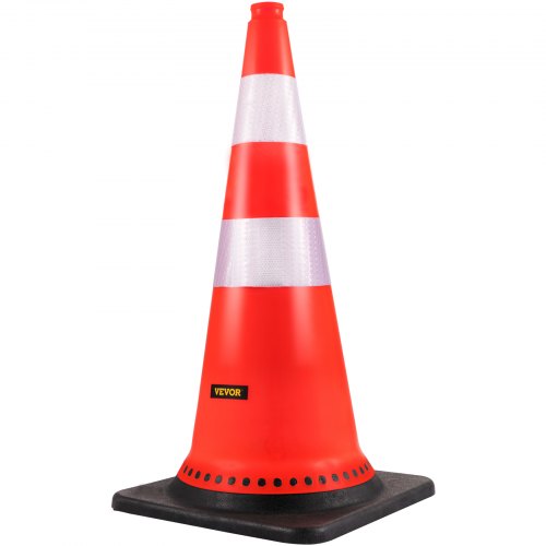 Liikennekartio, 75x37x37 cm, Oranssi, PVC