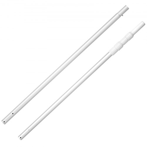 Poolstang, teleskopisk justerbar 100x366 cm, aluminium