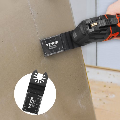 Oscillerende savklinger, 50 stk., universel quick release, træ plast aluminium