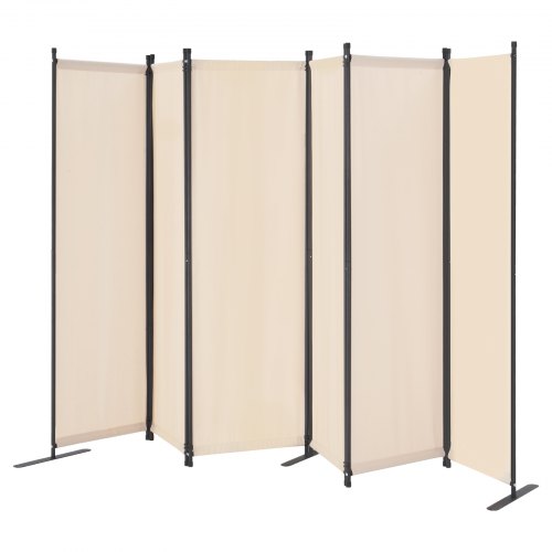 Rumdeler, 3110x1805x450 mm, Beige, Sammenklappelig Privatlivsskærm
