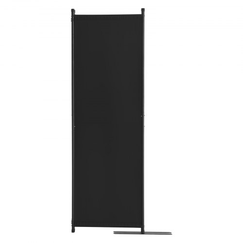 Rumdeler, 228x45x172,5 cm, Sort, Stof