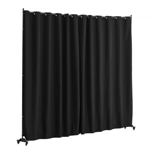 Tilanjakaja 308,5x45x245,5 cm musta, metallirunko