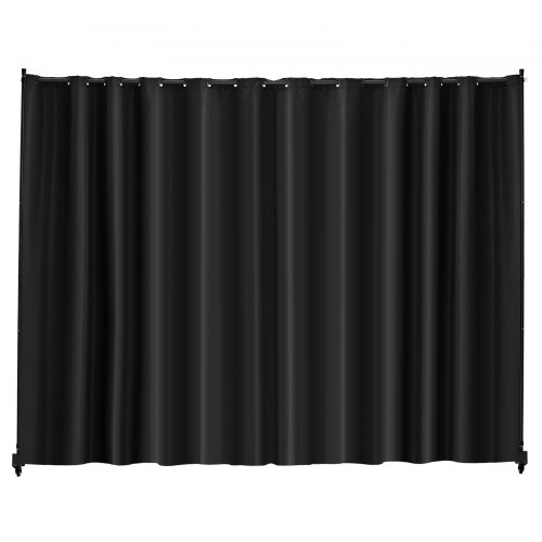 Tilanjakaja 308,5x45x245,5 cm musta, metallirunko