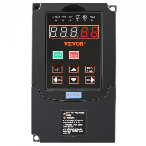 Frekvensomformer 1,5KW 138x82x114 mm Hastighedsregulering