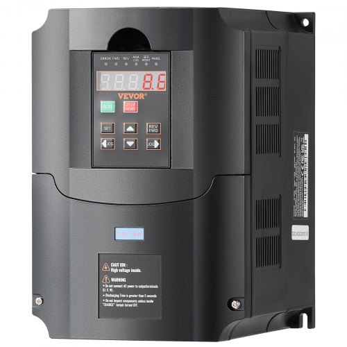 Frekvensomformer, 7,5KW 10HK, 21,9x14,9x17,8 cm, Hastighedskontrol