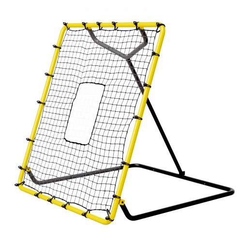 Rebound-net, 139,3x123x127 cm, justerbare vinkler, stål