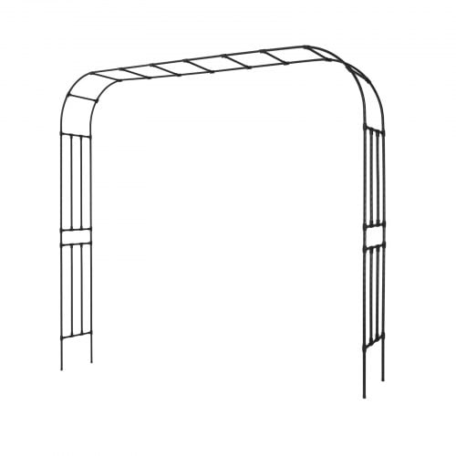 Havebue, 240x320x40 cm, Sort, Metalbue