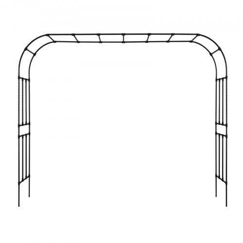 Havebue, 240x320x40 cm, Sort, Metalbue