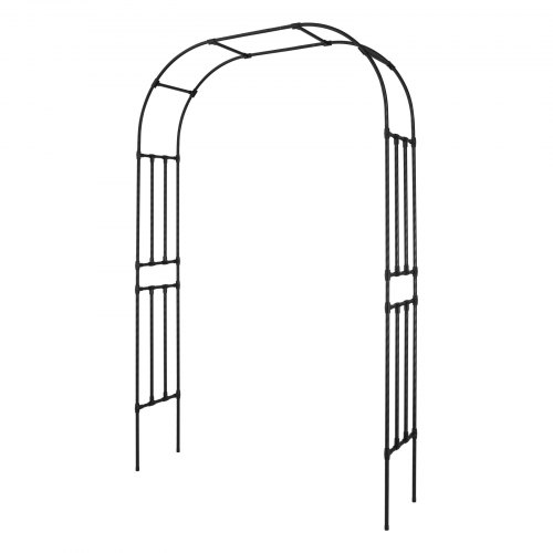 Havebue, 240x150x40 cm, Sort, Metalbue