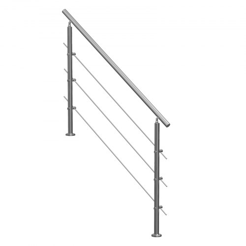 Käsijohde, 150x10.4x106 cm, Hopea, Ruostumaton teräs