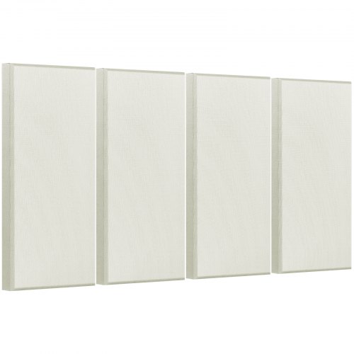 Akustikpaneler, Glasfiber lydabsorberende paneler, 60x30x5 cm, Beige