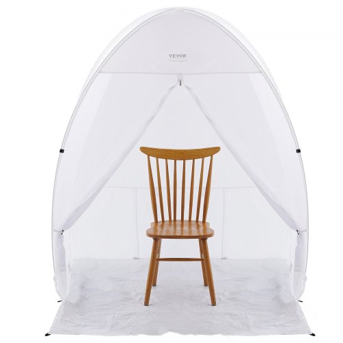 Sprayfärg tältbås, 152,4x152,4x177,8 cm, Portabel, Pop-up, Polyester