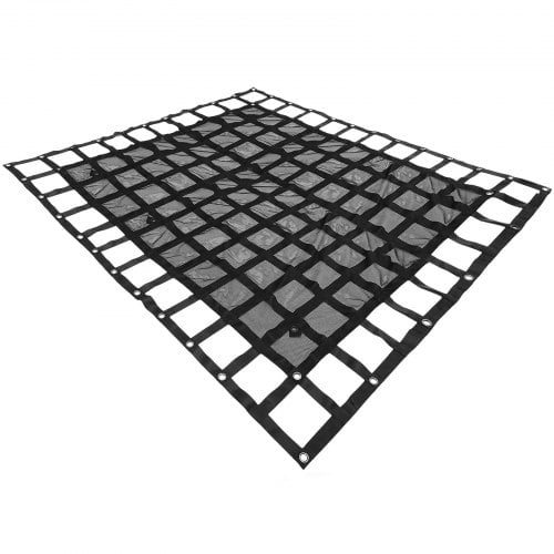 Lastnät, 244x205 cm, Svart, Polyester