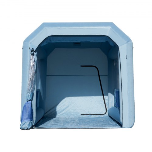 Uppblåsbar målningsbås 4x3x2,7 m, portabel