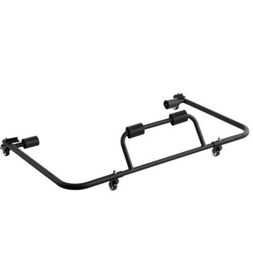 Opbevaringsvogn, Hardtop opbevaringsvogn, 122,7x74,3x27 cm, Sort, Stål