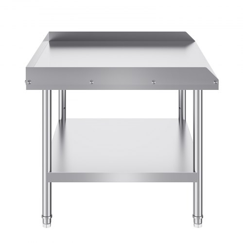 Arbejdsbord, 76,2x91,4x66 cm, rustfrit stål, justerbar højde