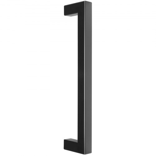 Greb til skabe, 30 stk., 140x12x35 mm, Sort, Rustfrit stål