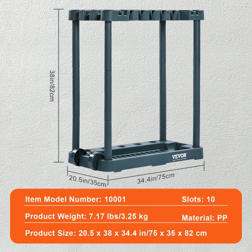 Haveorganisator, 75x35x82 cm, Opbevaring, PP