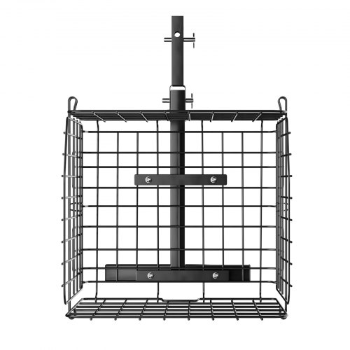 Scooter bakre korg, 45x45x39 cm, fällbar metall