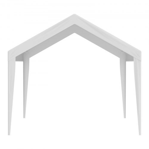 Carport ersättningsöverdrag 6100x3040x850 mm vit, vattentät