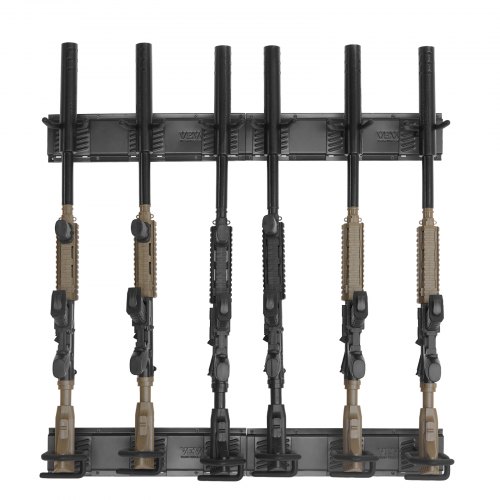 Vapenvagn, 6-facks vertikal gevärs- och hagelställ, 406x185x100 mm ...