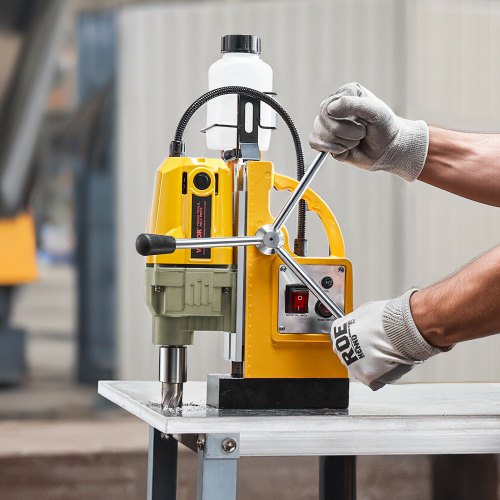 Magnetisk søjleboremaskine 40x50 mm, 11 kernebor, metalboremaskine