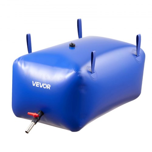 Vandopbevaringsblære 101x60x45 cm Blå, PVC, Sammenklappelig, Opbevaring