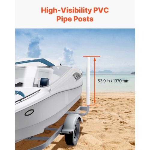 Bådtrailer Guide, 550x90x1590 mm, Stål